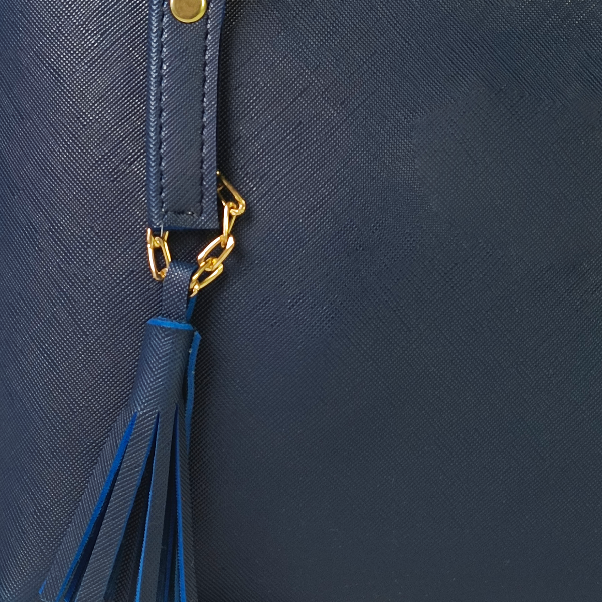 Velanzy Classic Tote – Midnight Sapphire